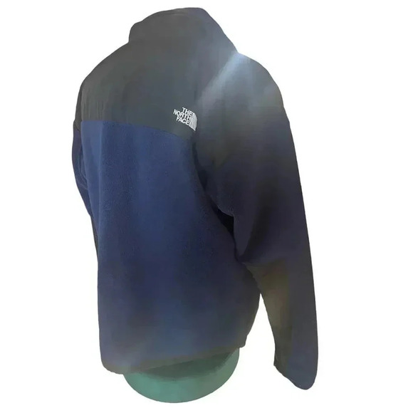 THE NORTH FACE blue and black zip up mens fleece jacket size XL - Picture 6 of 7